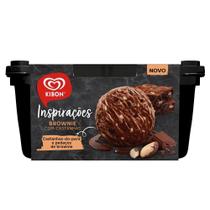 Sorvete Brownie com Castanhas 1,3L Kibon