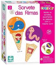 Sorvete das rimas - Brinquedo educativo de madeira Sorvete das rimas - Brinquedo educativo de madeira