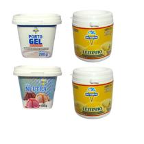 Sorvete Kit Fazer Em Casa Emulsificante, Base, Liga Neutra