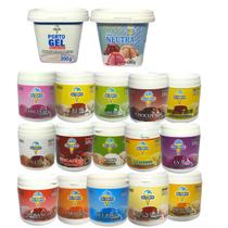 Sorvete Kit Fazer Em Casa Emulsificante, Base, Liga Neutra