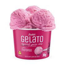 Sorvete Prefere Gelato para Cães Adultos Morango 30g