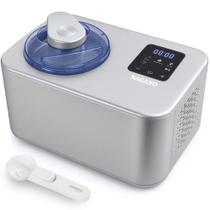 Sorveteira Expressa 1,2L Inox Sorvete Gelato Sorbet Açaí Frozen Yourgut