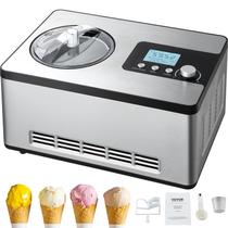 Sorveteira VEVOR Automática com Compressor 2L Silver