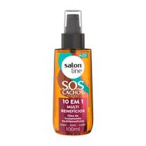 Sos Cachos +poderosos Óleo 10 Em 1 Salon Line 100ml