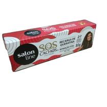 SOS Cachos Recarga Queratina Reparação Total 80g - SALON LINE