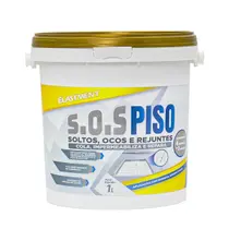 SOS Piso Elastment DryLevis 1kg Adesivo de Reparo para Pisos Soltos e Ocos Incolor