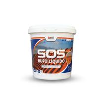 Sos Rufo Líquido Trincas Furos Elastiment Branco Cinza 900ml