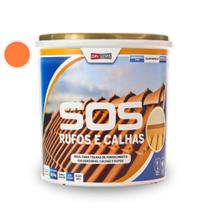 SOS Rufo Líquido Vedação Trincas E Furos Elastment 900G Cerâmica Telha