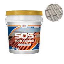 SOS Rufo Líquido Vedação Trincas E Furos Elastment 900G Cinza