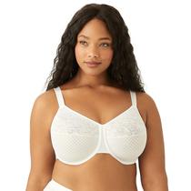 Sostén Minimizador Efectos Visuales Wacoal Blanco Talla 36C Sostén Minimizador Efectos Visuales Wacoal Blanco Talla 36C