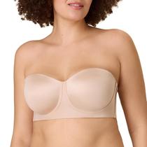 Sostenedor PLAYTEX sin tirantes con aro convertible talla grande almendra Sostenedor PLAYTEX sin tirantes con aro convertible talla grande almendra
