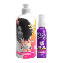 Soul Power Bomb Crescimento Cpp 500ml + Text Óleo 100ml