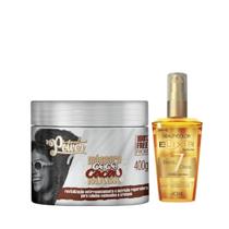 Soul Power Coco e Cacau Masc 400ml + BC Óleo 40ml Soul Power Coco e Cacau Masc 400ml + BC Óleo 40ml