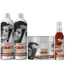 Soul Power Coco e Cacau Sh 315ml + Cond 315ml + Masc 400ml + Óleo 100ml Soul Power Coco e Cacau Sh 315ml + Cond 315ml + Masc 400ml + Óleo 100ml
