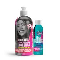 Soul Power Color Curls Cpp 500ml + Blends Óleo 100ml