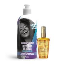 Soul Power Curly On Cream Cpp 500ml + BC Óleo 40ml Soul Power Curly On Cream Cpp 500ml + BC Óleo 40ml