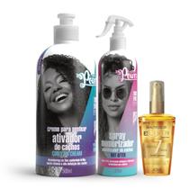 Soul Power Curly On Cream Cpp 500ml + Day After 315ml + BC Óleo 40ml