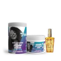 Soul Power Curly On Cream Cpp 800ml + Masc Butter 400ml + BC Óleo 40ml