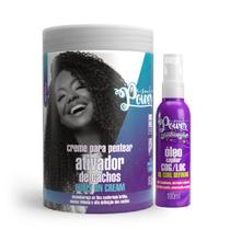 Soul Power Curly On Cream Cpp 800ml + Text Óleo 100ml Soul Power Curly On Cream Cpp 800ml + Text Óleo 100ml