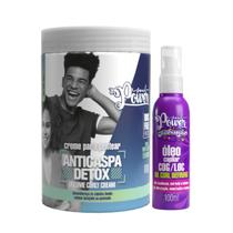 Soul Power Detox Anticaspa Cpp 800ml + Text Óleo 100ml