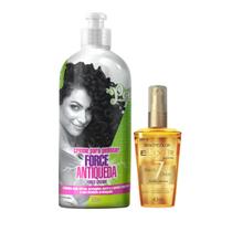 Soul Power Force Hair Antiqueda Cpp 500ml + BC Óleo 40ml