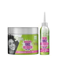 Soul Power Force Hair Antiqueda Masc 400ml + Loção 100ml