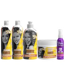 Soul Power Karite Shea Sh 315ml + Cond 315ml + Masc 400ml + Cpp 500ml + Text Óleo 100ml Soul Power Karite Shea Sh 315ml + Cond 315ml + Masc 400ml + Cpp 500ml + Text Óleo 100ml