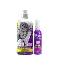 Soul Power Texturizações Curl Low Clump 500ml + Óleo 100ml