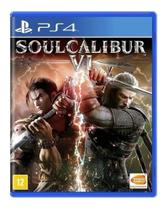 Soulcalibur VI 6 PS 4 Bandai Namco Mídia Física Luta