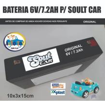 Soult Car 6v Elétrico Homeplay - Só a Bateria Original - Unipower / X-Plast