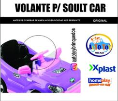 Soult Car 6v-Só o Volante Eletrônico