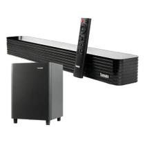 Soundbar 130W Bluetooth com Subwoofer Preto Soundbar 130W Bluetooth com Subwoofer Preto
