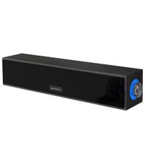 Soundbar 2.0 Conexão P2, Alimentação USB Drive 50mm, 6W, SB-30BK, C3Tech - Preto