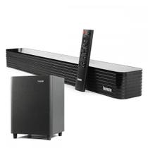Soundbar 2.1 tomate mts-2023 com subwoofer 130w óptico