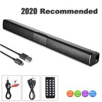 Soundbar 20W com Bluetooth - TV e FM - Com Fio e Sem Fio