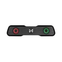 Soundbar Gamer Booster Led 2x3w Usb Aux Letron