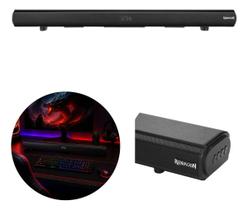 Soundbar Gamer Redragon Janna GS815 60W RMS Bluetooth HDMI Óptica P2 USB Preta Soundbar Gamer Redragon Janna GS815 60W RMS Bluetooth HDMI Óptica P2 USB Preta