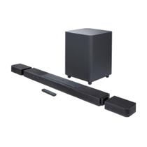 Soundbar JBL BAR 1300, Bluetooth, 585W RMS, Subwoofer, 11.1.4 Canais, Multibeam, Dolby Atmos, Som Surround, Preto - JBLBAR1300BLKBR
