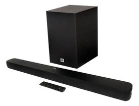 Soundbar jbl barra de som 2.1 canais e subwoofer sem fios Soundbar jbl barra de som 2.1 canais e subwoofer sem fios