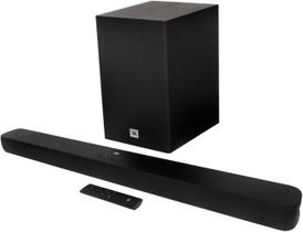 Soundbar JBL Cinema 2.1 SB180 com Bluetooth 110W RMS e ARC HDMI Soundbar JBL Cinema 2.1 SB180 com Bluetooth 110W RMS e ARC HDMI