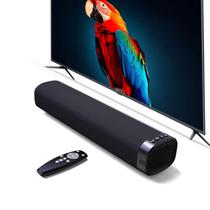 Soundbar Jierben 40 cm Bluetooth para Smart TV com Óptico/AUX/HD