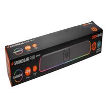 Soundbar Rgb 40W Rms Usb Bluetooth Computador Notebook Oex