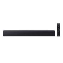 Soundbar Samsung B-Series HW-B400F 2.0 canais Woofer integrado 2025, Tecnologia Surround, Conexão Bluetooth, Amplificador de Voz