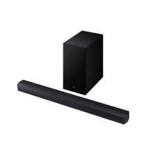 Soundbar Samsung HW-B450F 2.1 Canais, com Subwoofer, Dolby Audio, Bluetooth, Preta - HW-B450F/ZD