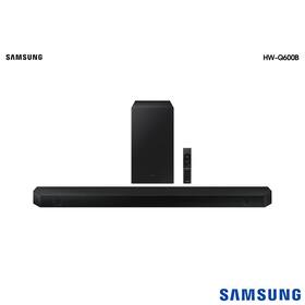 Soundbar Samsung HW-Q600B Wireless Dolby Atmos e Acoustic Beam 3.1.2 Canais, Sub Sem Fio 360W Soundbar Samsung HW-Q600B Wireless Dolby Atmos e Acoustic Beam 3.1.2 Canais, Sub Sem Fio 360W