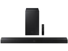 Soundbar Samsung HW-T550 com 2.1 Canais 320W Bluetooth e Subwoofer Sem Fio Soundbar Samsung HW-T550 com 2.1 Canais 320W Bluetooth e Subwoofer Sem Fio