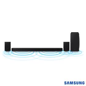 Soundbar Samsung HWQ930B Wireless Dolby Atmos DTSX 9.1.4 Canais, Sub Sem Fio Caixas Traseiras Soundbar Samsung HWQ930B Wireless Dolby Atmos DTSX 9.1.4 Canais, Sub Sem Fio Caixas Traseiras