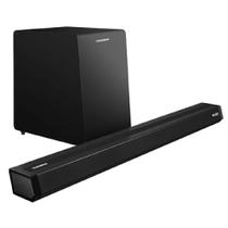 Soundbar subwoofer wireless telefunken 350w rms polaris 900