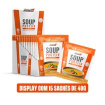 Soup Protein - 15 Sachês 40g Carne - New Millen Soup Protein - 15 Sachês 40g Carne - New Millen