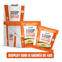Soup Protein - 15 Sachês 40g Sem Sabor - New Millen Soup Protein - 15 Sachês 40g Sem Sabor - New Millen